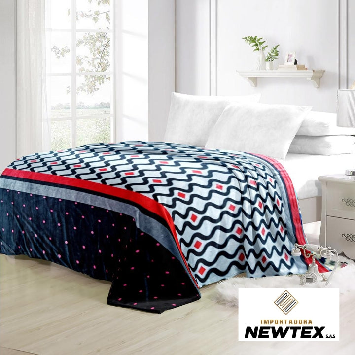Cobija Coral Estampada