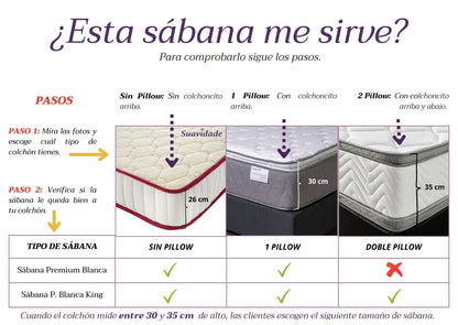 Sábana Premium Blanca