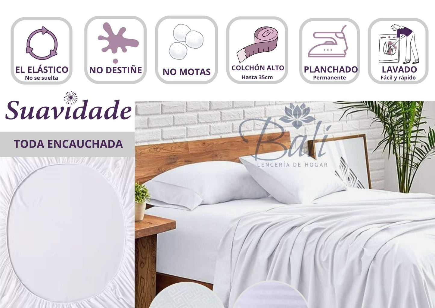 Sábana Premium Blanca