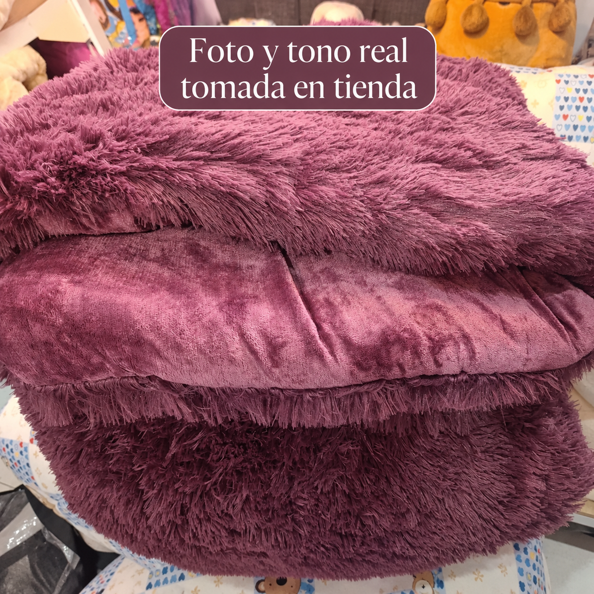 Edredón Felpa Vino Rosé