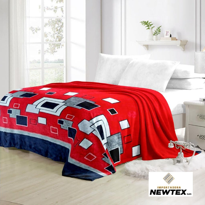 Cobija Coral Estampada