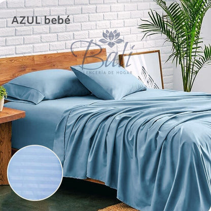 Sábana Premium Azul